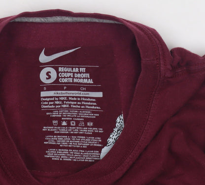 Nike Men’s Red Small Hawaiian Graphic T-Shirt