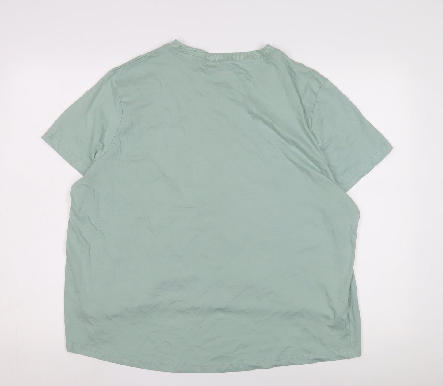 Unisex Adults UK Size XL Star Wars Green Basic T-Shirt