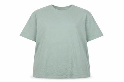 Front view of Star Wars Green XL T-Shirt, unisex casual baby yoda tee