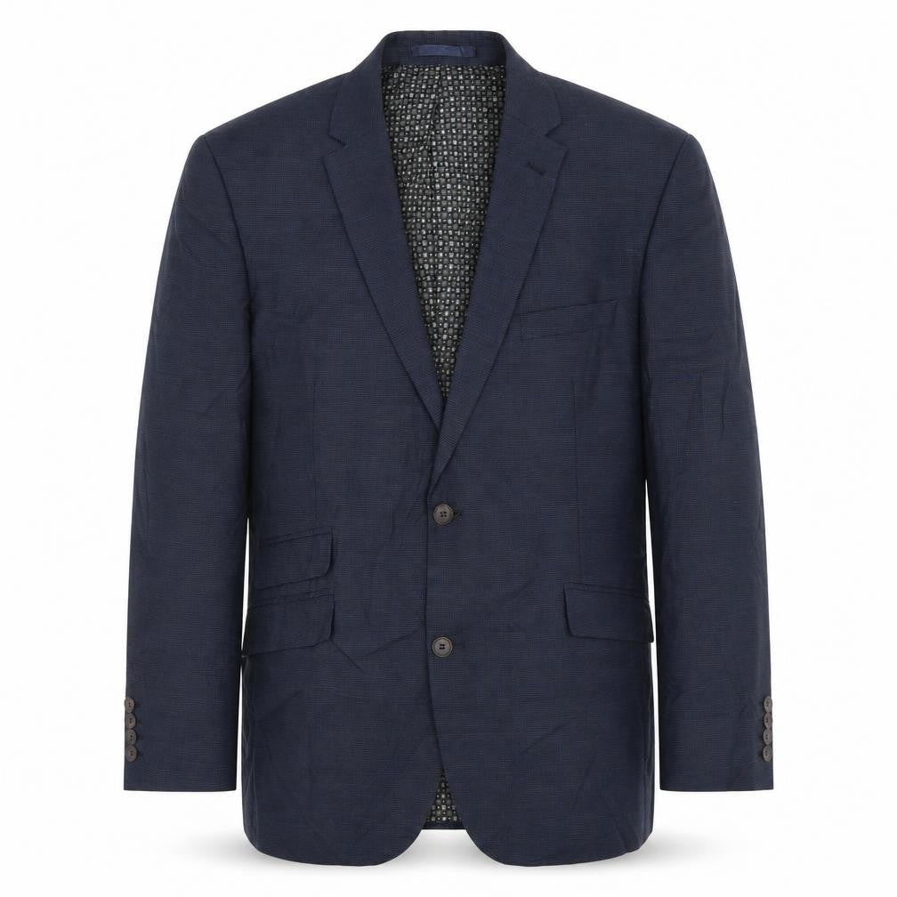Mens UK Size 44 Racing Green Regular Blue Suit Jacket