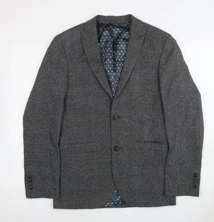 Mens UK Size 36 NEXT Regular Grey Suit Jacket