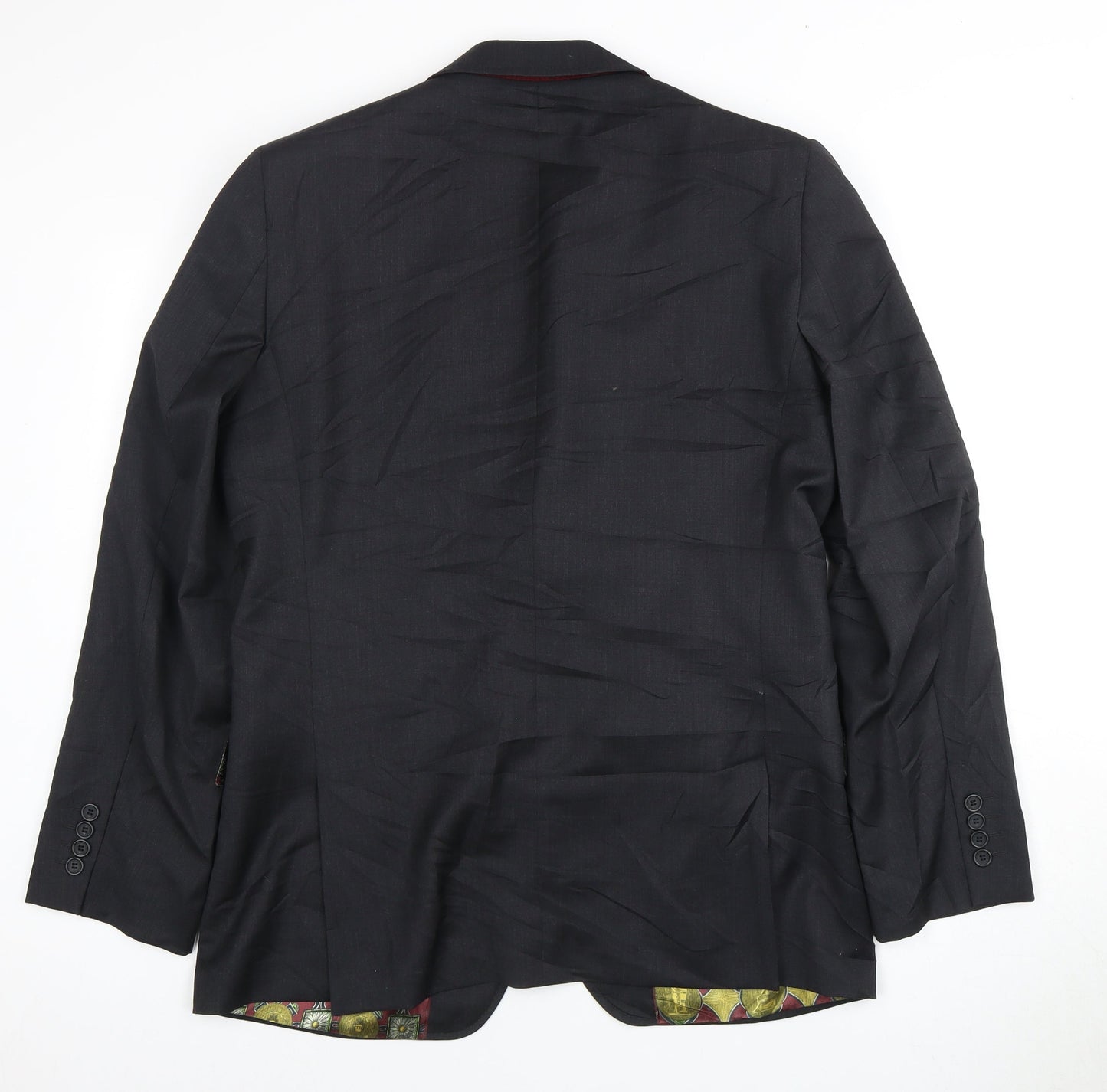 Mens UK Size 40 Ted Baker Regular Black Suit Jacket