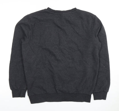 Mens UK Size XS PUMA Black Pullover Sweatshirt