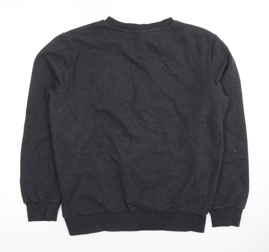 Mens UK Size XS PUMA Black Pullover Sweatshirt