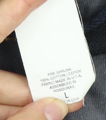 Harley-Davidson Men's Grey Long Sleeve Polo L