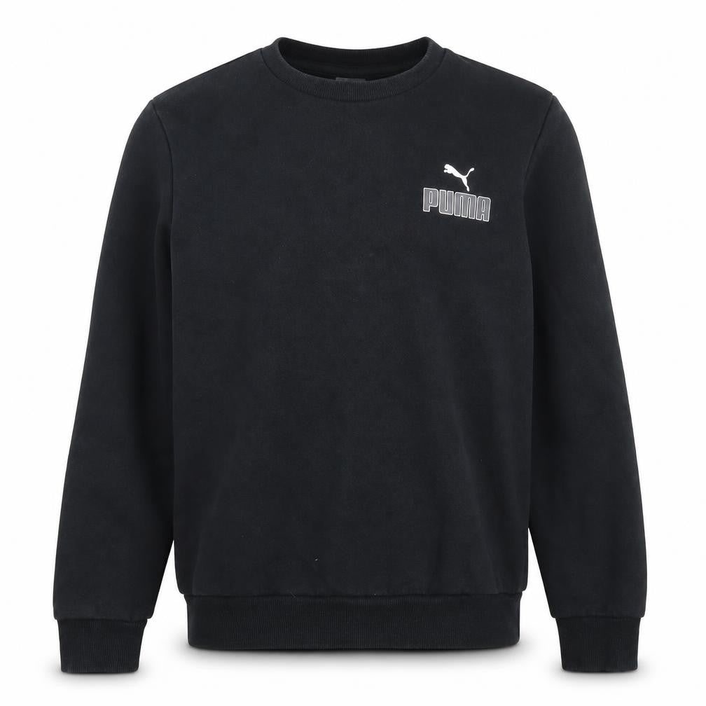 Mens UK Size XS PUMA Black Pullover Sweatshirt