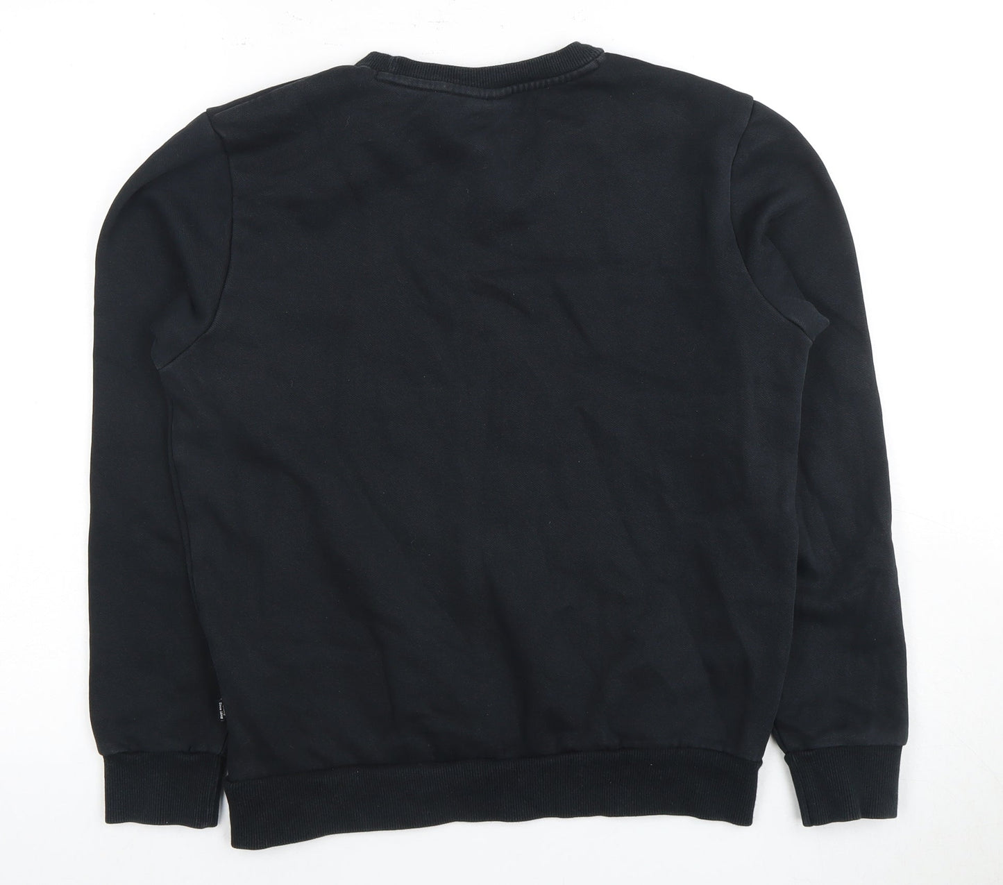 Mens UK Size XS PUMA Black Pullover Sweatshirt