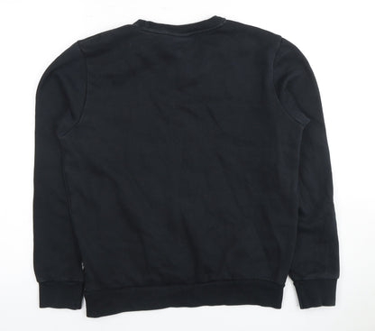 Mens UK Size XS PUMA Black Pullover Sweatshirt