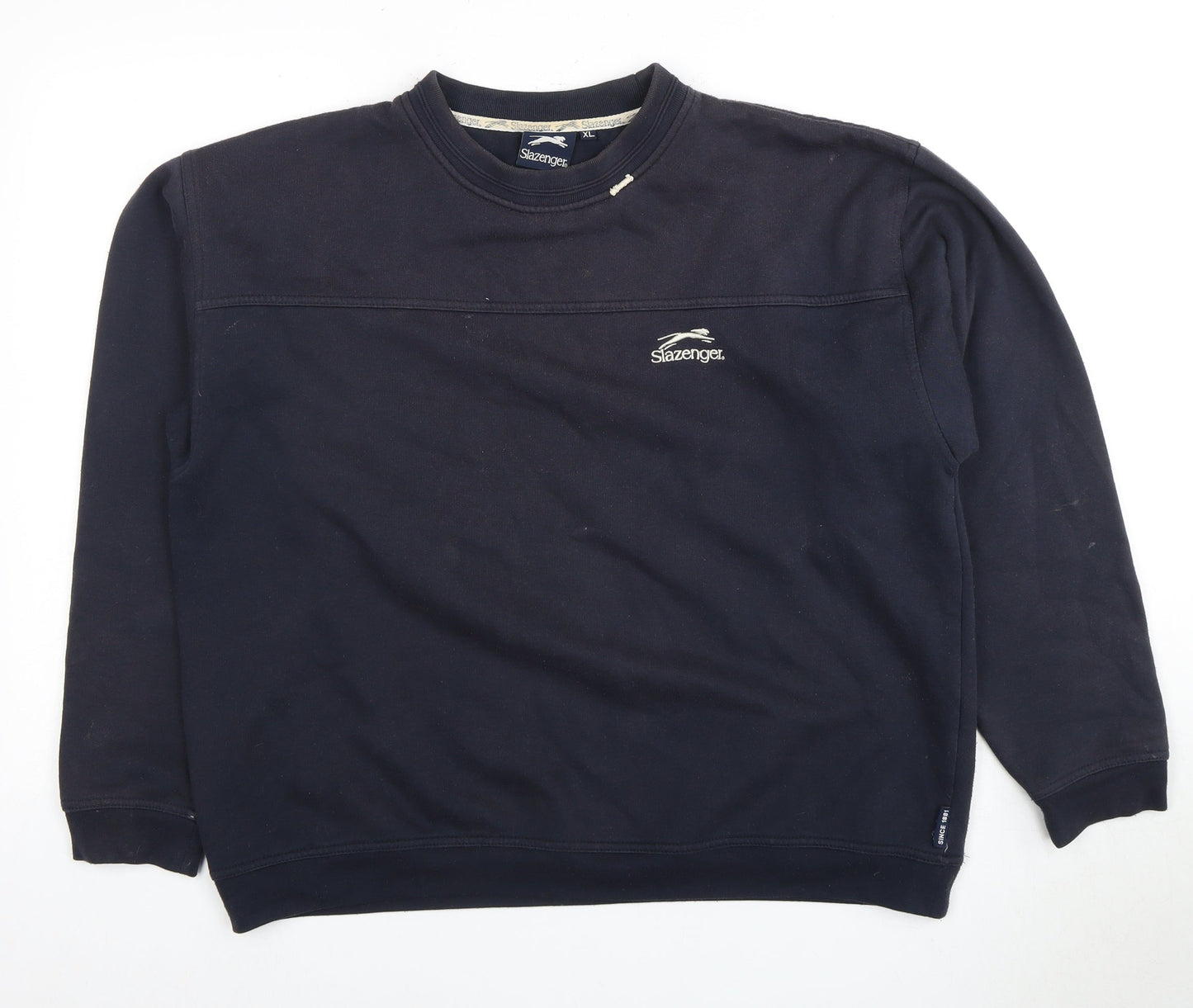 Mens UK Size XL Slazenger Black Pullover Sweatshirt