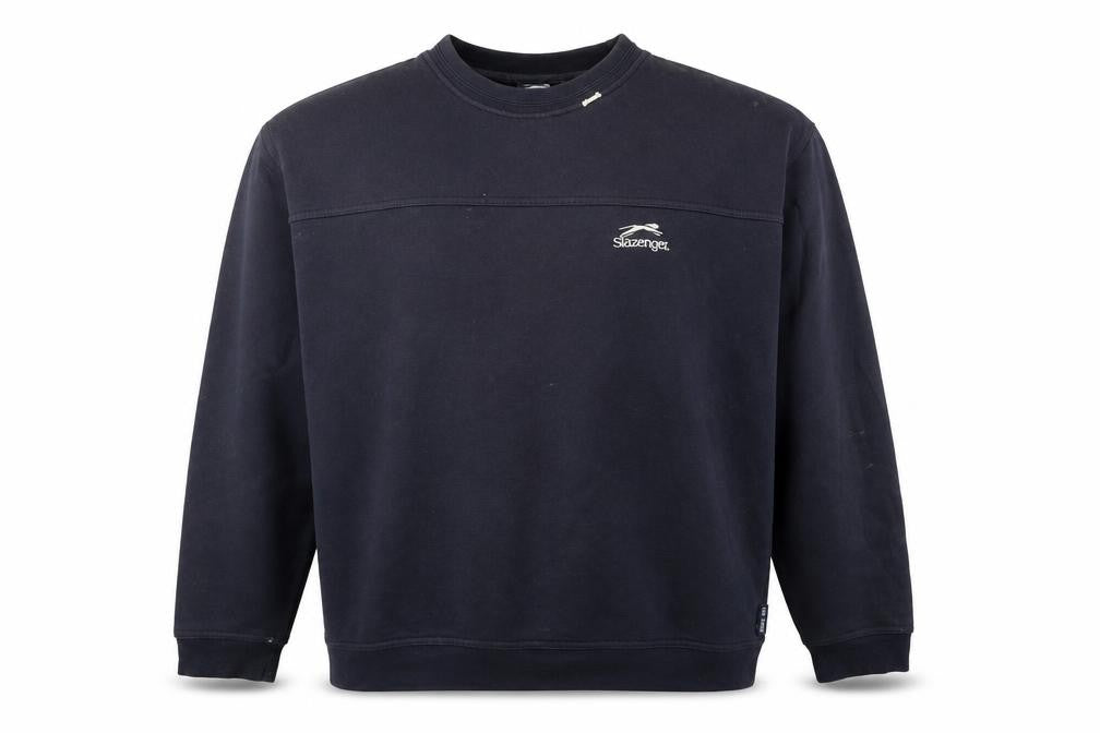 Mens UK Size XL Slazenger Black Pullover Sweatshirt