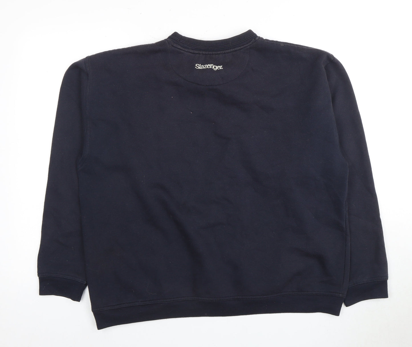 Mens UK Size XL Slazenger Black Pullover Sweatshirt