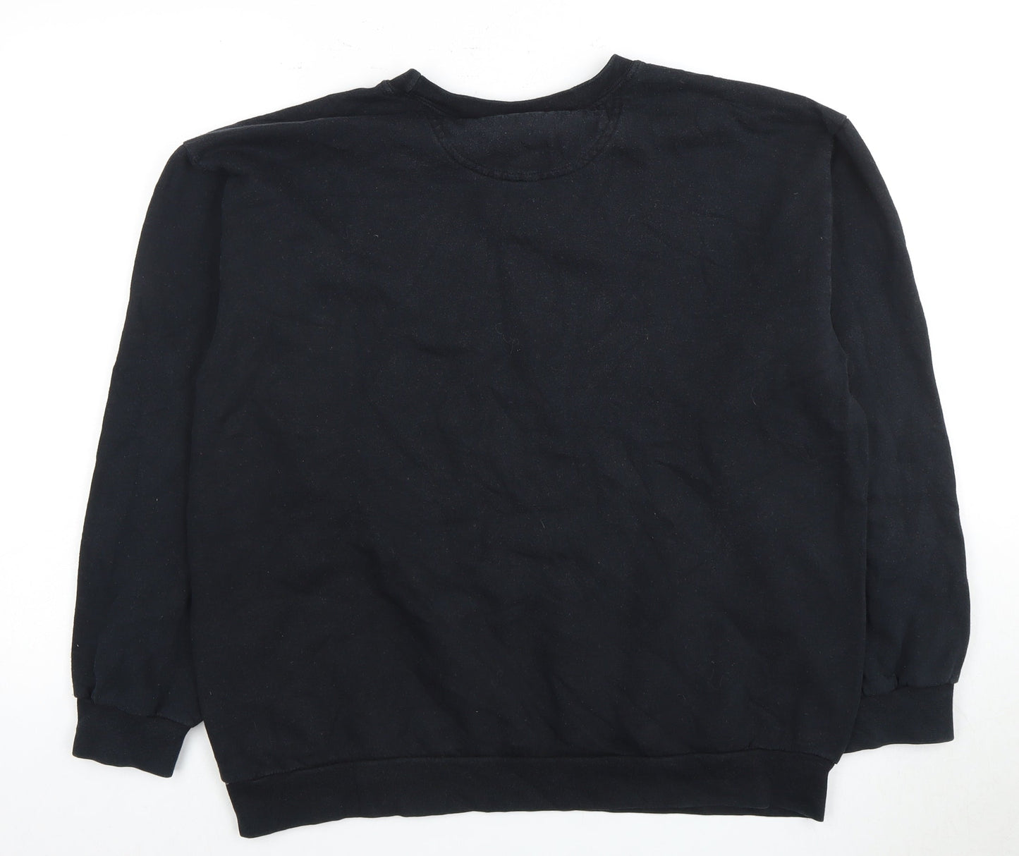 Anvil Men's Black Graphic Sweatshirt, Large
