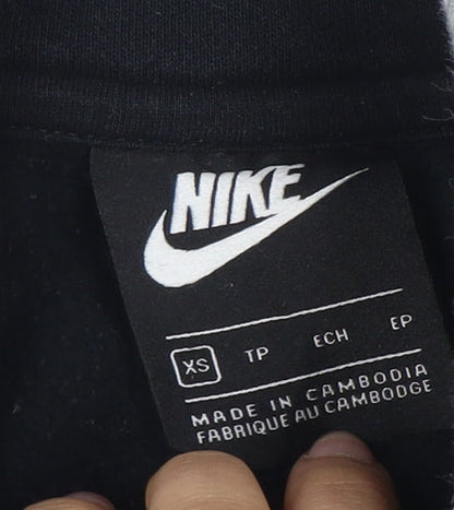 Mens UK Size XS Nike Grey Full Zip Hoodie
