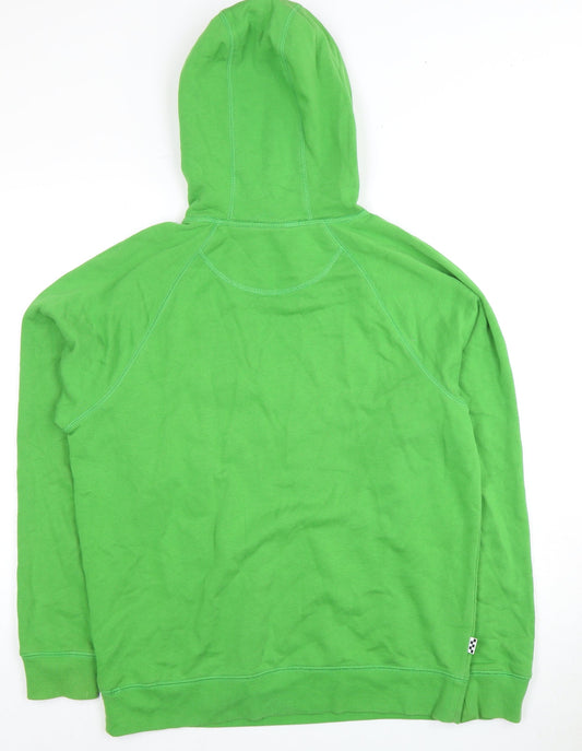 Vans Men's Green Medium Pullover Skateboarding Hoodie