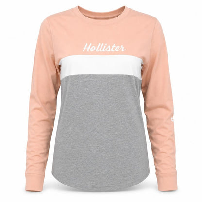 Womens UK Size XS Hollister Multicoloured Basic T-Shirt