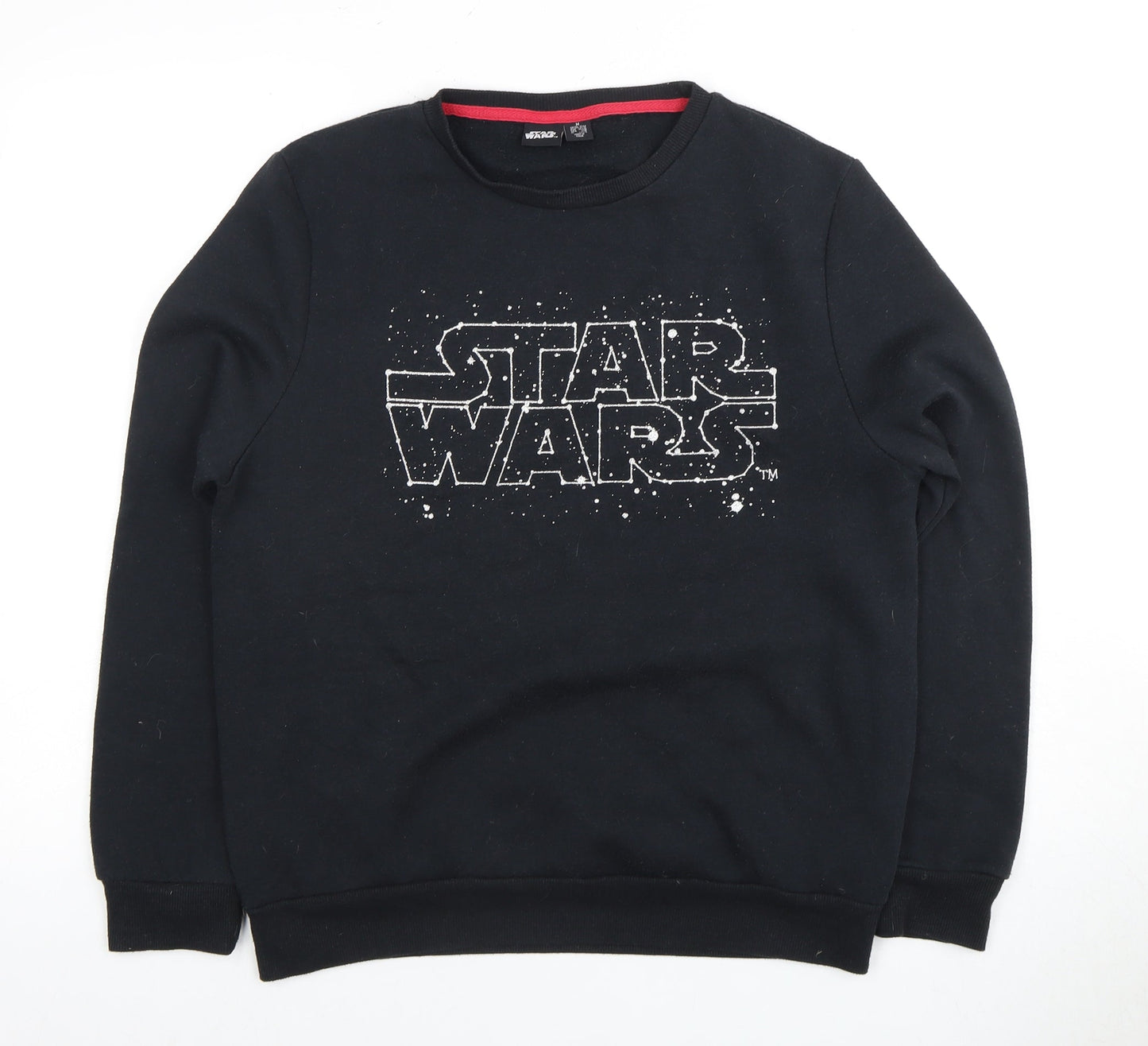 Unisex Adults UK Size M Star Wars Black Pullover Sweatshirt