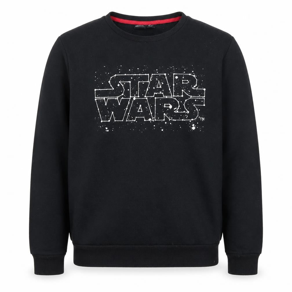 Unisex Adults UK Size M Star Wars Black Pullover Sweatshirt
