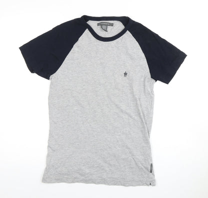 Mens UK Size S French Connection Grey  T-Shirt