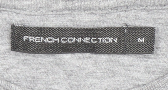 Mens UK Size M French Connection Grey  T-Shirt