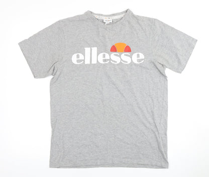 Mens UK Size M ellesse Grey  T-Shirt