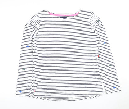 Womens UK Size 10 Joules Multicoloured Basic T-Shirt