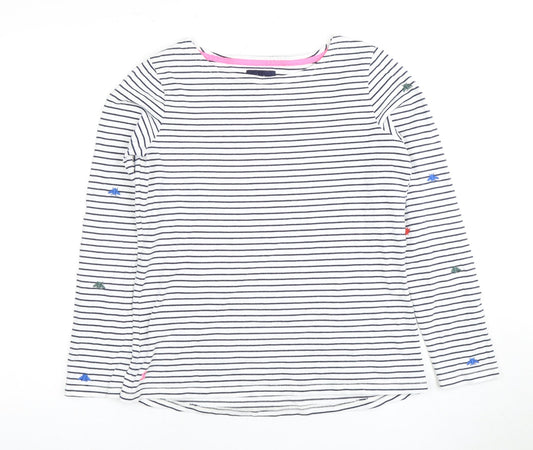 Womens UK Size 10 Joules Multicoloured Basic T-Shirt