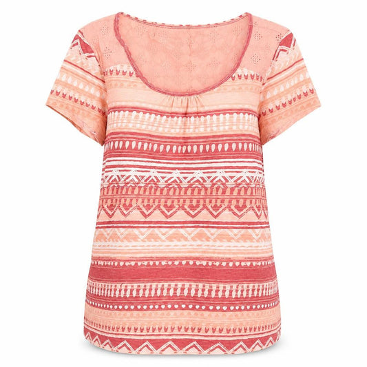 Womens UK Size 10 Mountain Warehouse Pink Basic T-Shirt