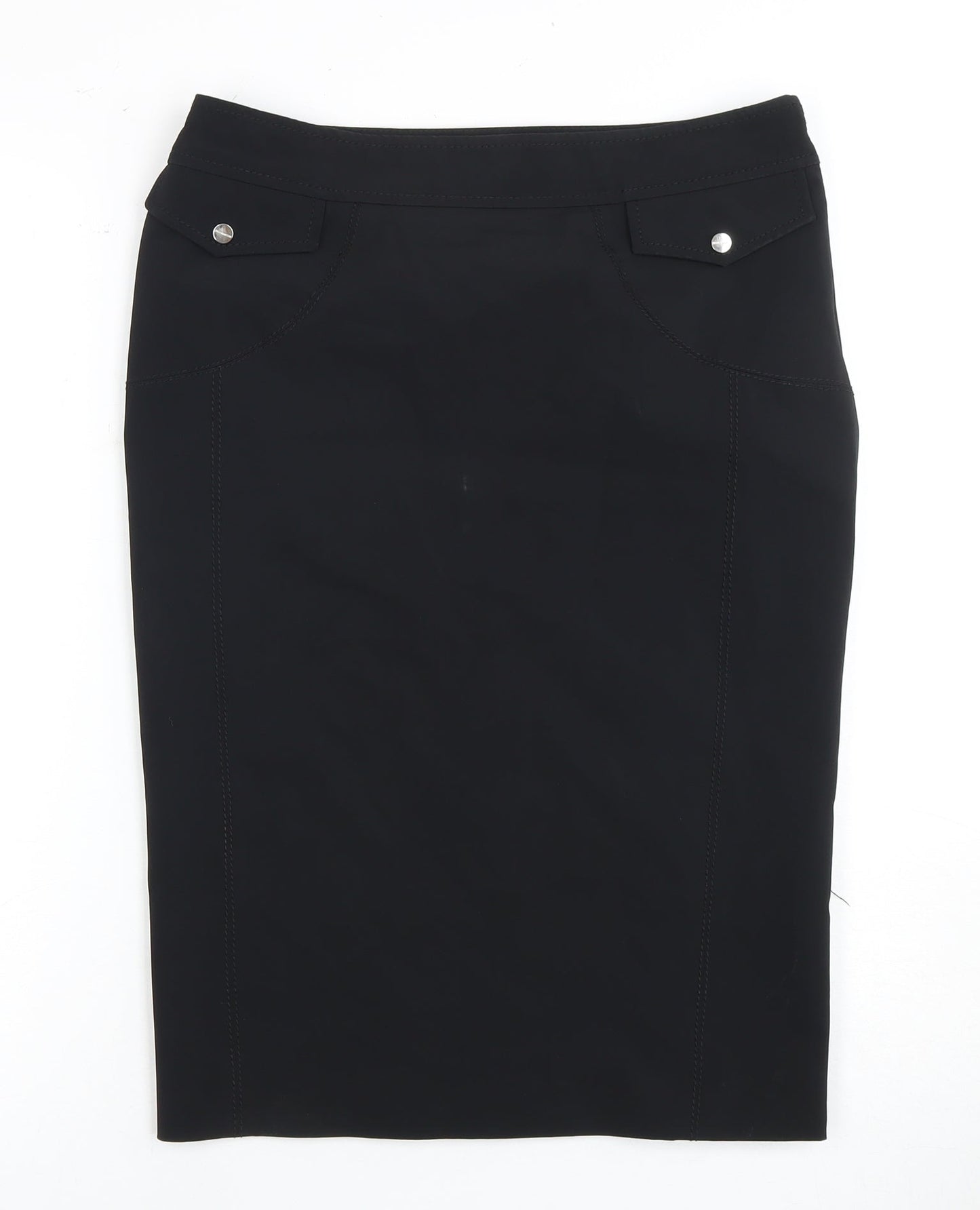 Karen Millen Women's Black Pencil Skirt Size 10