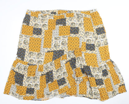 Principles Women's Multicoloured Paisley Skirt Size 24