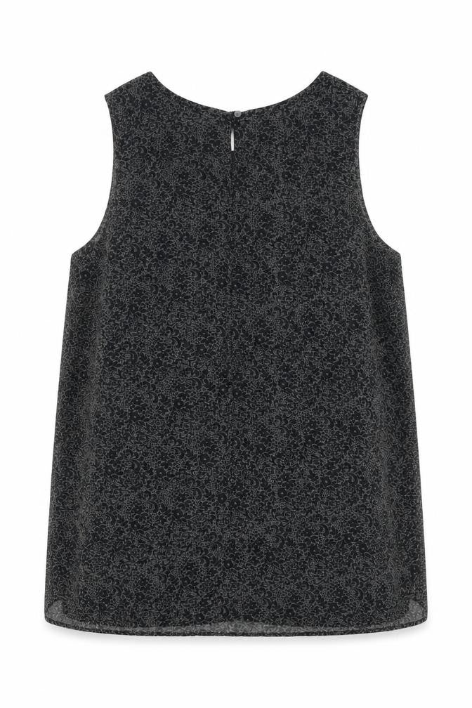Womens UK Size 14 Gap Black Basic Blouse