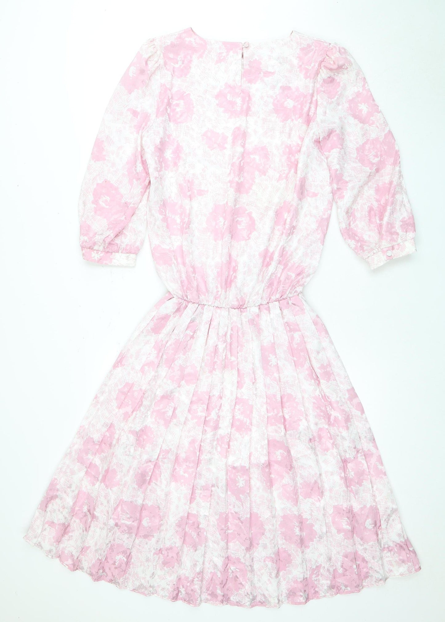 Berkertex Women Pink Floral Dress Size 12