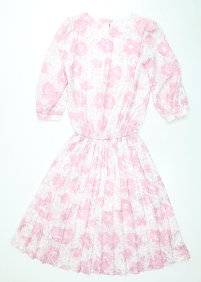 Berkertex Women Pink Floral Dress Size 12