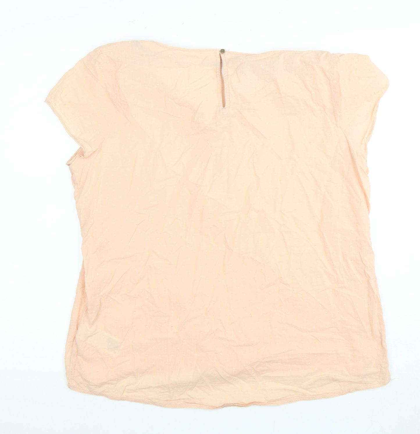 Womens UK Size 16 White Stuff Beige Basic Blouse