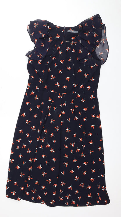 BHS Women’s Multicoloured Floral Dress, Size 12