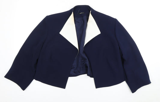 Roman Women's Blue Tuxedo Blazer Size 18