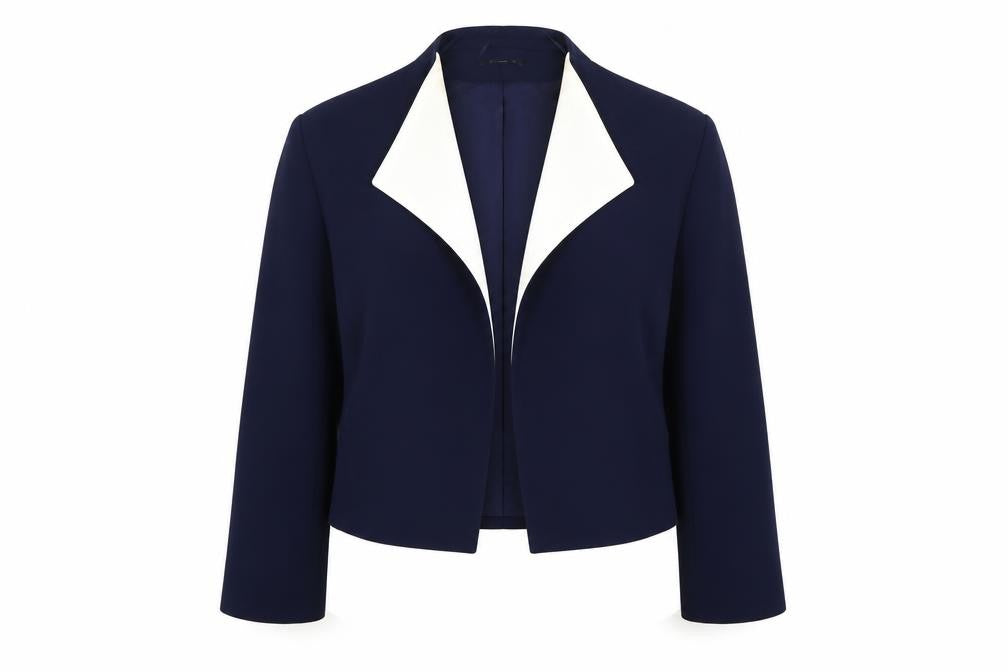 Womens UK Size 18 Roman Regular Blue Blazer