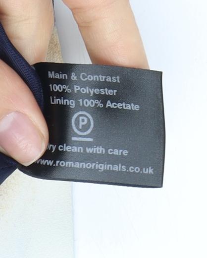 Roman Women's Blue Tuxedo Blazer Size 18