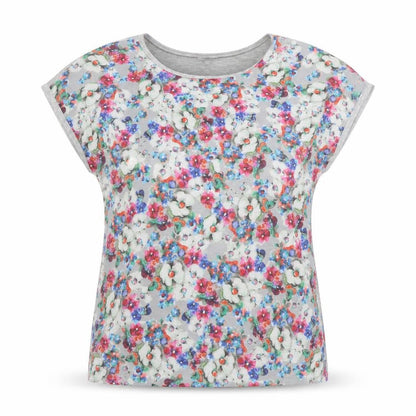 Womens UK Size 10 Oliver Bonas Multicoloured Basic T-Shirt