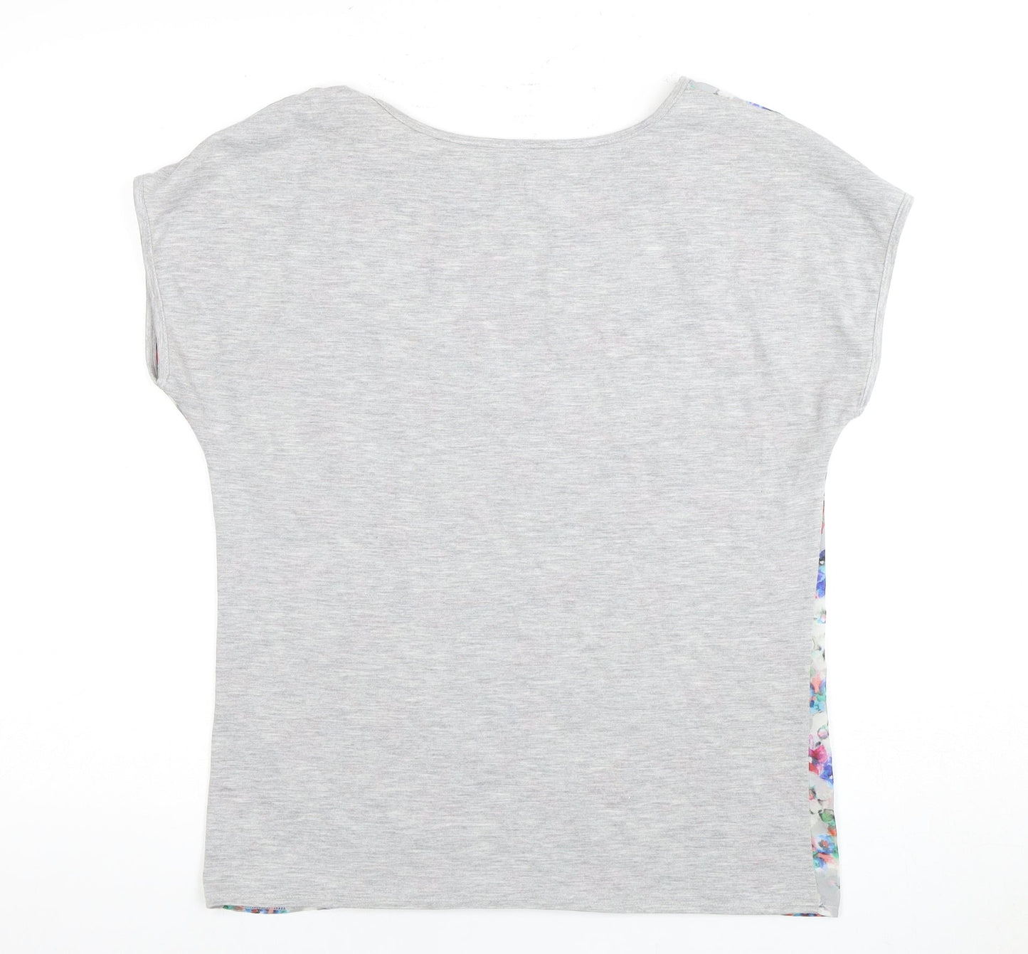 Womens UK Size 10 Oliver Bonas Multicoloured Basic T-Shirt