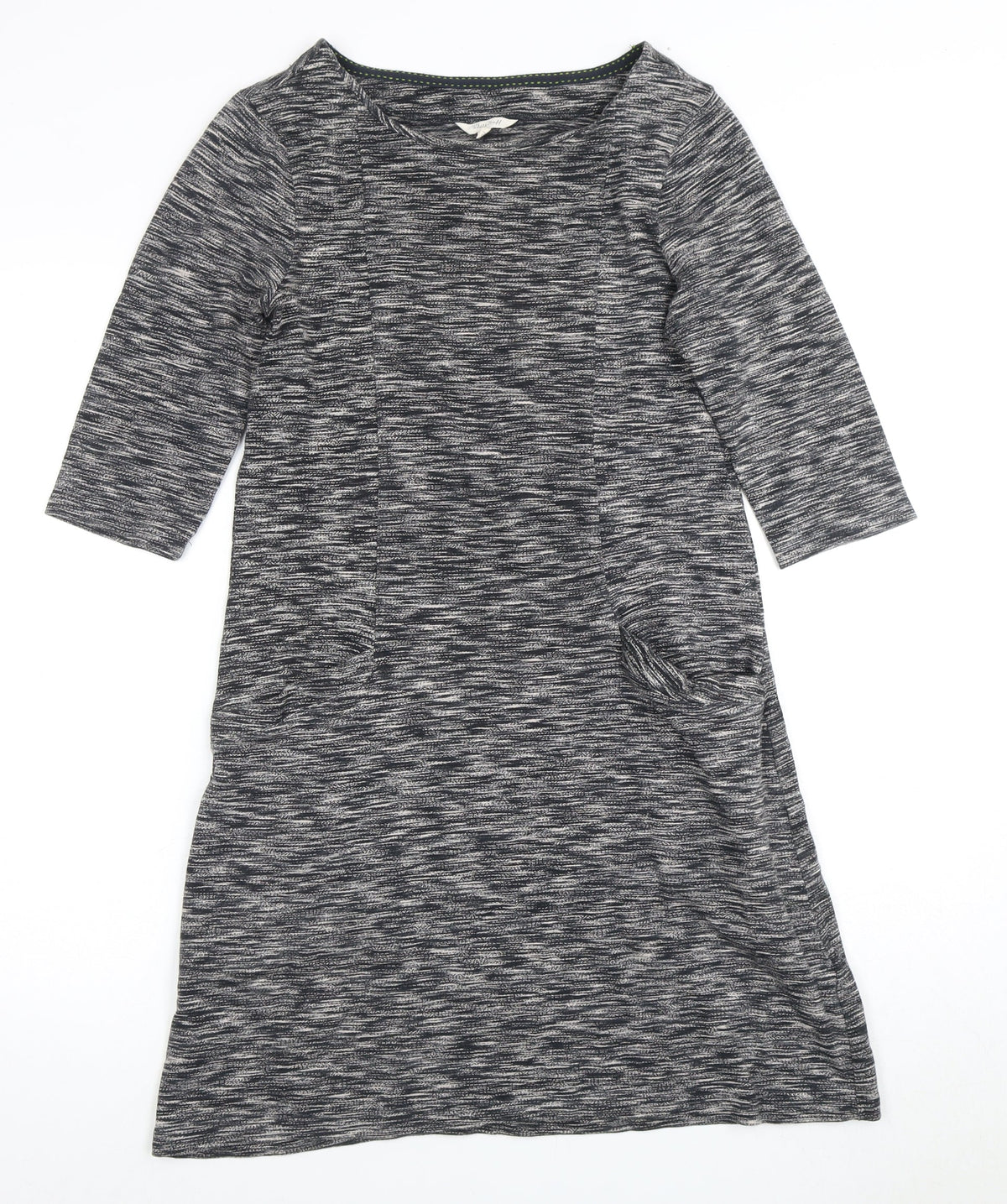 White Stuff Women's Grey Shift Dress Size 10