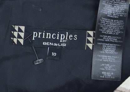 Principles by Ben de Lisi Sleeveless Women's Striped Dress Size 10