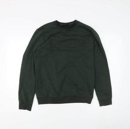 LC Waikiki Men's Green Pullover Sweatshirt S