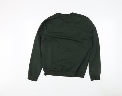 LC Waikiki Men's Green Pullover Sweatshirt S