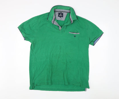 Morley Men's Green XL Polo Shirt with Logo