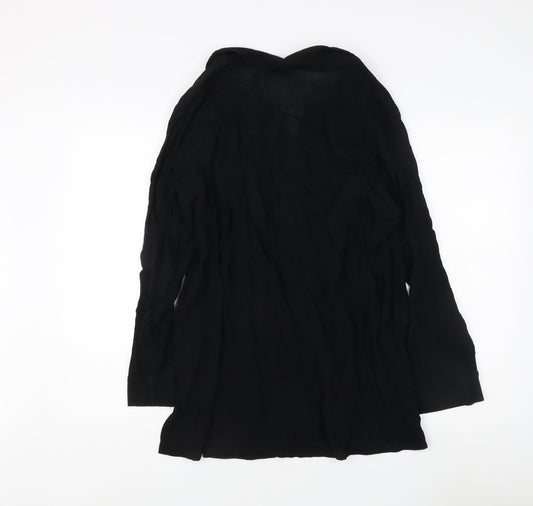 Womens UK Size 20 Marks and Spencer Black Basic Button-Up