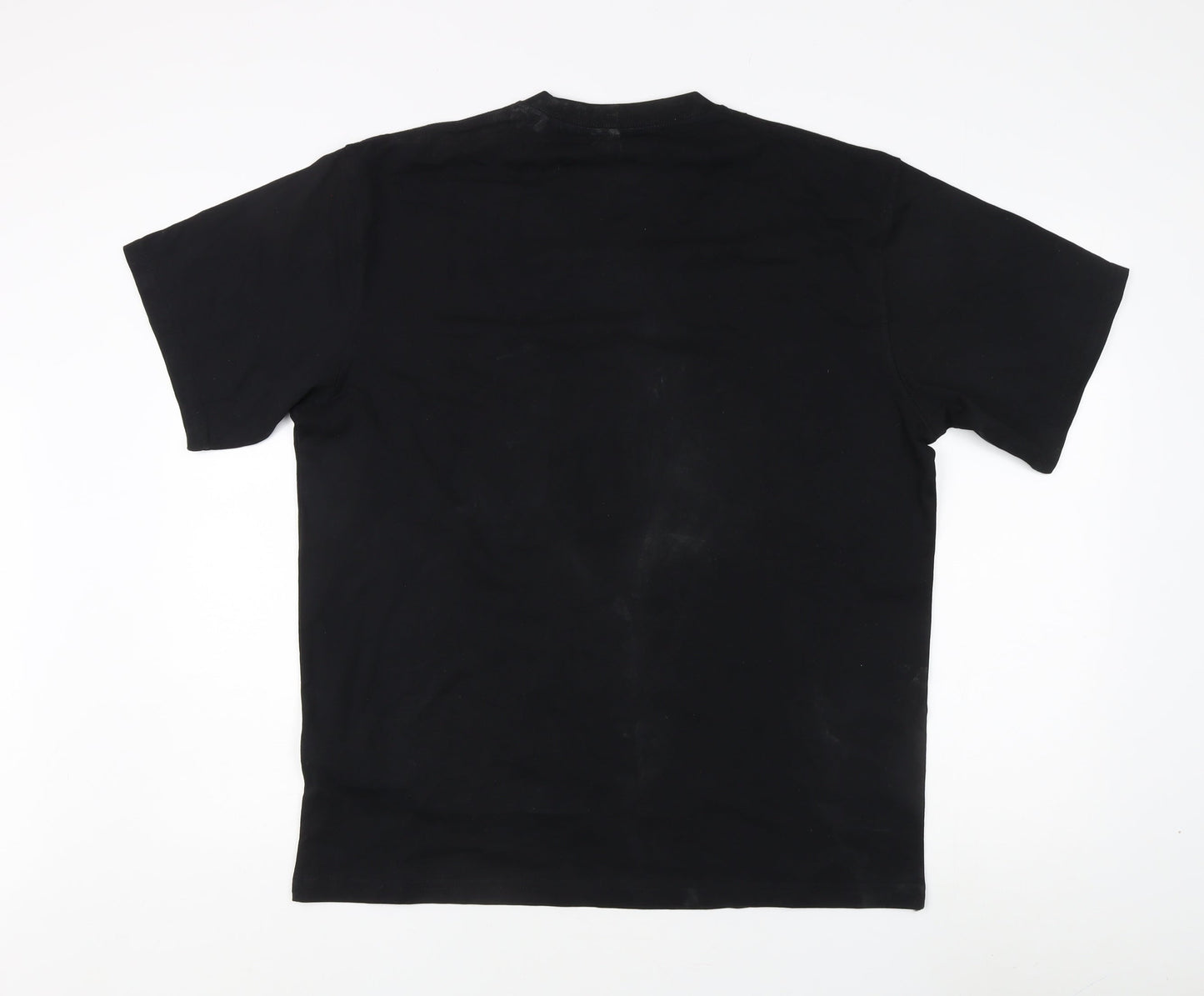 Pull&Bear Men's Black M Cotton T-Shirt