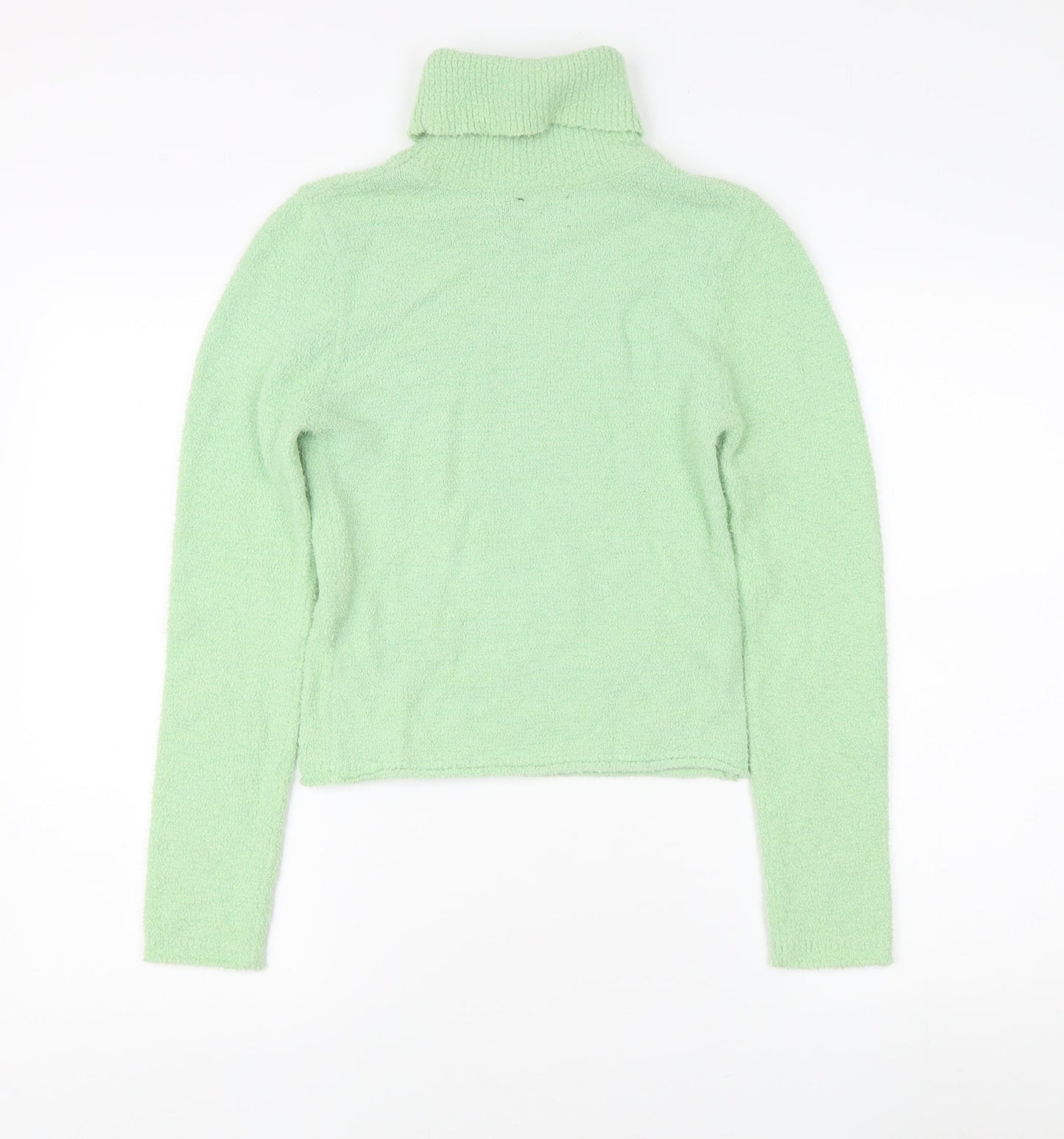 ASOS DESIGN Women's Green Roll Neck Jumper