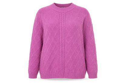 Womens UK Size 18-20 Berkertex Pink Pullover Jumper