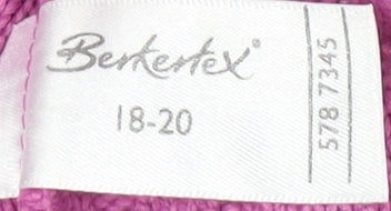 Womens UK Size 18-20 Berkertex Pink Pullover Jumper