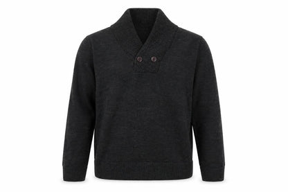 Mens UK Size XL River Island Black Pullover Jumper